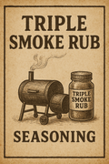Triple Blend Smoke Rub 9.3oz