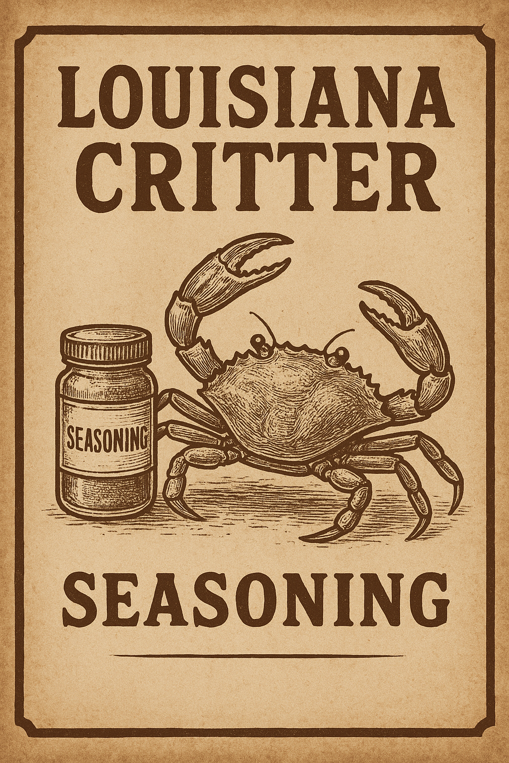 Louisiana Critter Seasoning™ 7.3 oz