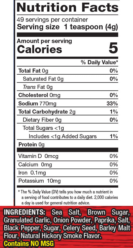 Campfire Dust Seasoning™ 7.0 oz