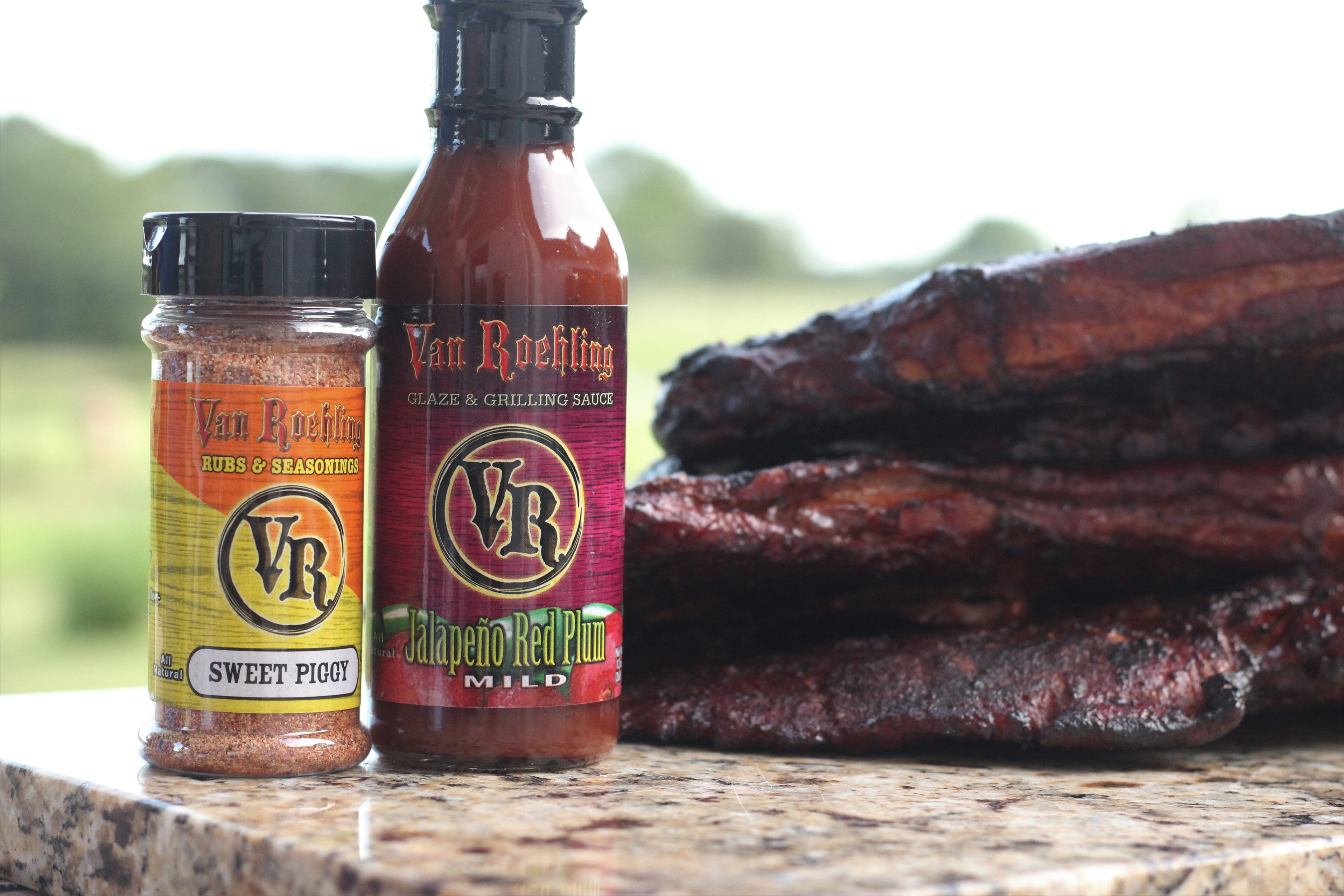 Van Roehling Sweet Piggy seasoning pork rub tenderloin sweet and savory texas flavor bbq barbecue grilling smoking baking pork chops ribs
