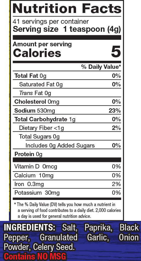 Yard Bird Seasoning™ 7.3oz